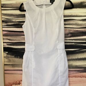 Linen white dress with pockets by Mexx